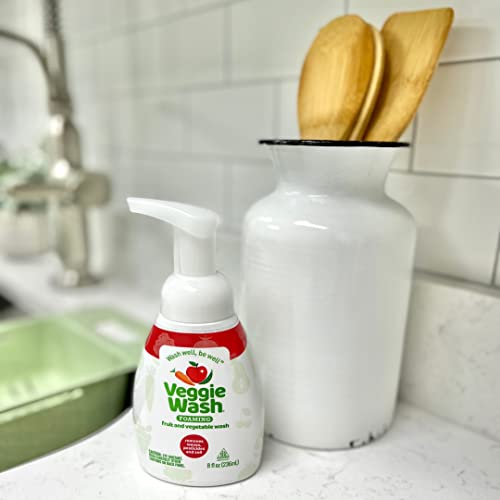 Foaming Vegetable & Fruit Cleaner - Veggie Wash, Set of two